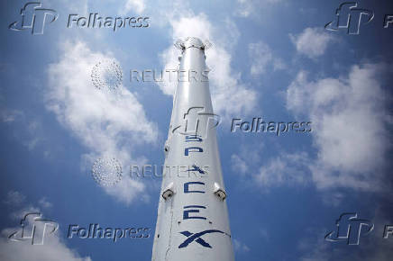 SpaceX headquarters is shown in Hawthorne, California