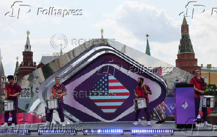 Ceremony marking 100-day countdown to Intervision Song Contest held in Moscow