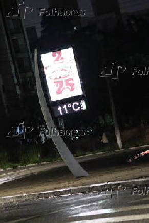 Baixas temperaturas em São Paulo