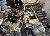 Air India plane with over 240 on board crashes after take-off in Ahmedabad