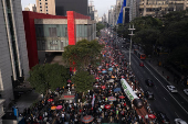 Marcha de la Marihuana en Sao Paulo