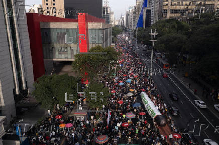 Marcha de la Marihuana en Sao Paulo
