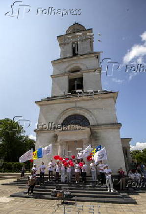 Family March in Moldova