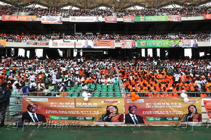 Ivorian presidential party congress in Abidjan