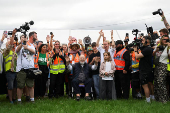 Glastonbury Festival in Britain