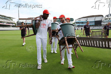 International Test Match Series - Third Test - England Practice Session