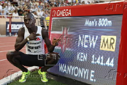 Diamond League athletics meeting in Monaco