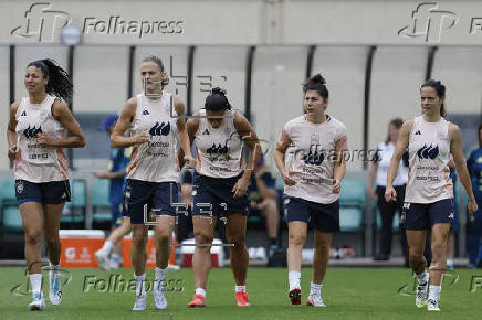 Entrenamiento selección española femenina de fútbol
