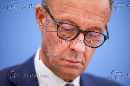 German chancellor's annual summer press conference in Berlin