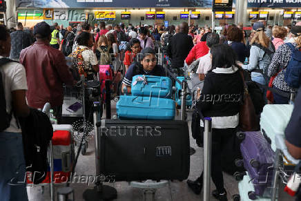 Suspension of outbound flights at Heathrow Airport