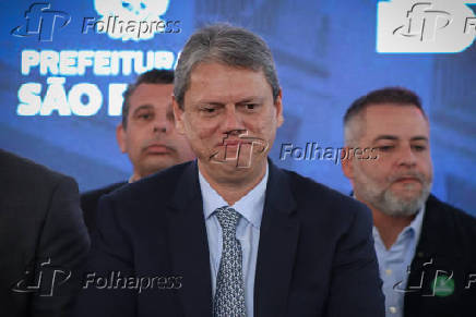 Entrega das câmeras nas motos da PM e GCM de São Paulo