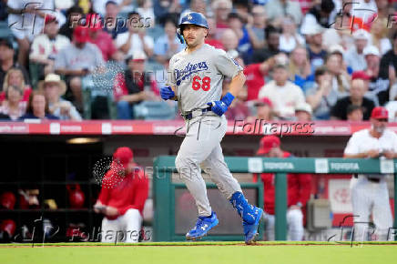 MLB: Los Angeles Dodgers at Los Angeles Angels