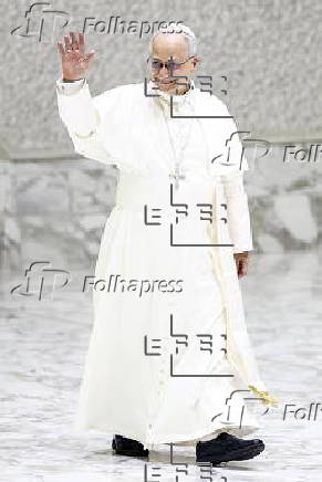 Pope Leo XIV leads weekly General Audience at the Vatican