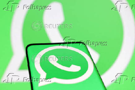 FILE PHOTO: Illustration shows Whatsapp logo