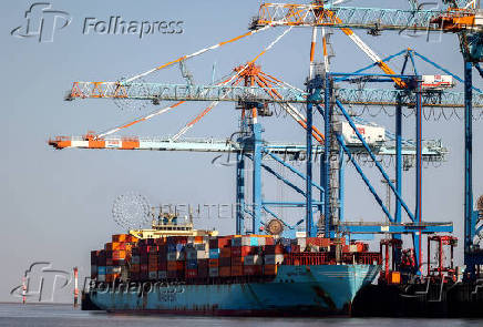 Container Terminal in Bremerhaven