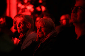 People attend 'Organic Metal: Two Worlds Collide' concert at York Minster in York