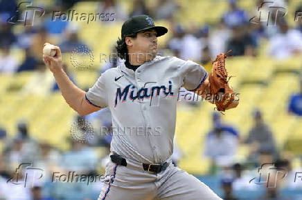 MLB: Miami Marlins at Los Angeles Dodgers