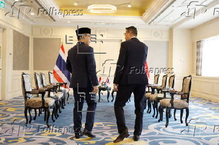 Thai Foreign Minister Sangiampongsa meets Indonesia's Foreign Minister Sugiono in Bangkok