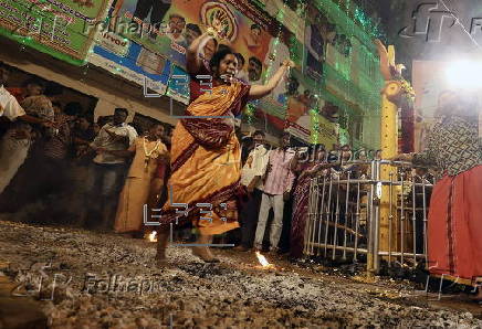 Hindu Karaga festival in Bangalore