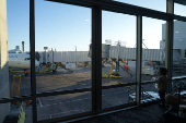Air Traffic Control Tower is seen at Denver International Airport