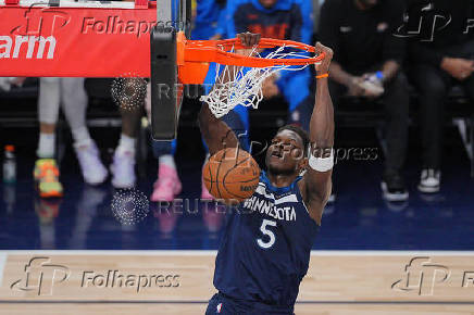 NBA: Playoffs-Oklahoma City Thunder at Minnesota Timberwolves
