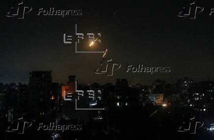 Iranian missiles pass through Gaza Strip airspace
