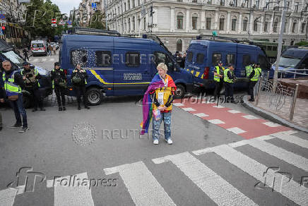 Equality March organized by the LGBT+ community in Kyiv