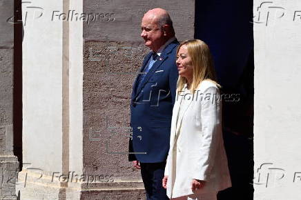 Austrian Chancellor Christian Stocker visits Rome