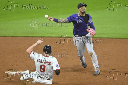 MLB: Colorado Rockies at Cleveland Guardians
