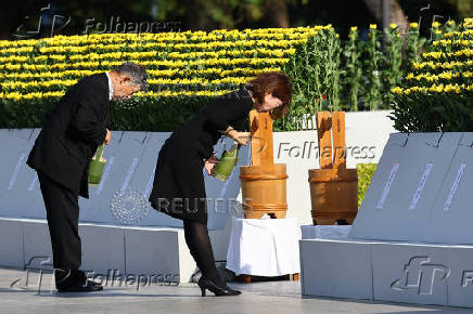 80th anniversary of World War Two atomic bombing, in Hiroshima