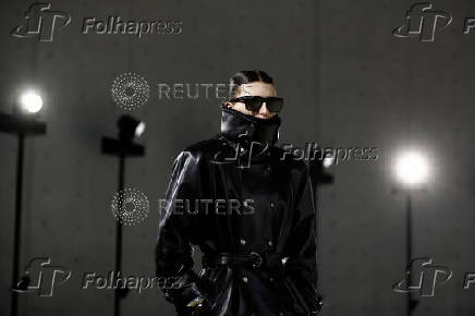 Saint Laurent collection show during Men's Fashion Week in Paris
