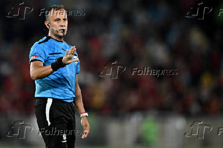 Partida entre Flamengo e Internacional válida pelo Copa Libertadores 2025.