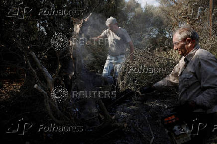 Wildfire near Patras