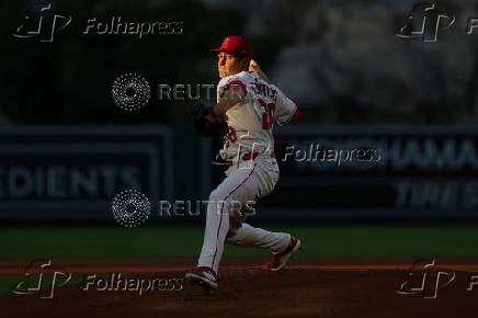 MLB: Cincinnati Reds at Los Angeles Angels
