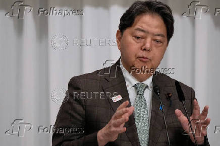 Liberal Democratic Party (LDP) presidential election candidates joint press conference, in Tokyo