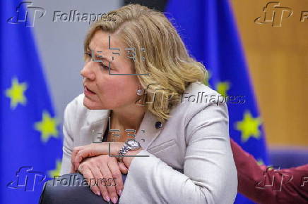 Weekly meeting of the College of EU Commissioners in Brussels