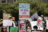People Rally to Protest Trump policies and Billionaires agenda