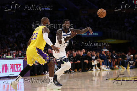 NBA: Playoffs-Minnesota Timberwolves at Los Angeles Lakers