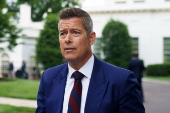 US Transportation Secretary Sean Duffy speaks to the media at the White House