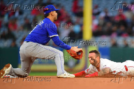 MLB: Toronto Blue Jays at Los Angeles Angels