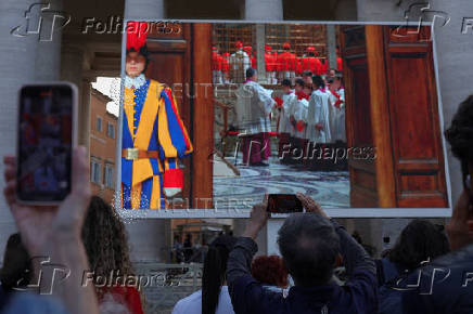 Conclave to elect the new pope, at the Vatican