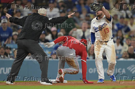 MLB: Los Angeles Angels at Los Angeles Dodgers