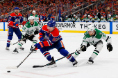 NHL: Stanley Cup Playoffs-Dallas Stars at Edmonton Oilers