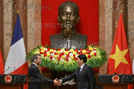 French President Macron visits Vietnam