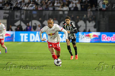 BRAGANCA PAULISTA, SP, 28.05.2025-AMISTOSO-SANTOS (BRA) X RB LEIPZIG (ALE)