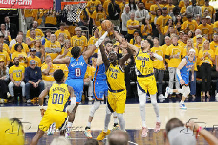 NBA: Finals-Oklahoma City Thunder at Indiana Pacers