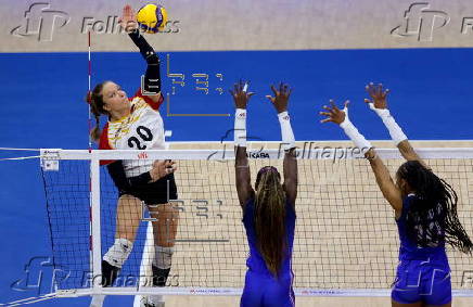 FIVB Volleyball Women's Nations League - France vs Germany