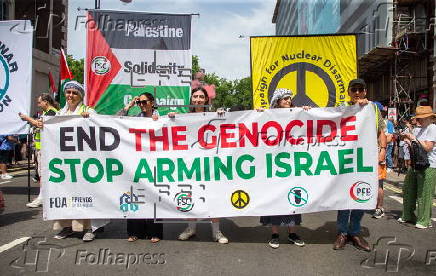 National March for Palestine in London