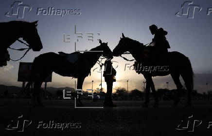 Horse riding in Sana'a
