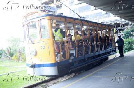 Bonde de santa teresa no rio de janeiro